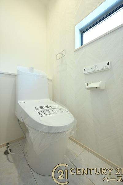 桜井市外山 ／新築一戸建のトイレ|■現地撮影写真■