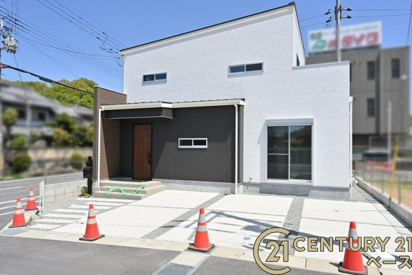 桜井市外山 ／新築一戸建の外観|■現地撮影写真■落ち着いた雰囲気の住宅地内です！お気軽にお問い合わせください！■