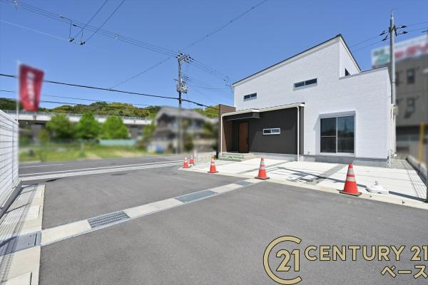 桜井市外山 ／新築一戸建の前面道路含む現地写真|■現地撮影写真■落ち着いた雰囲気の閑静な住宅地内です！