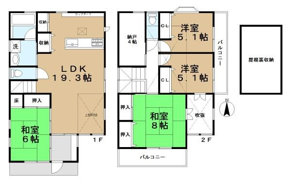橿原市縄手町　一戸建