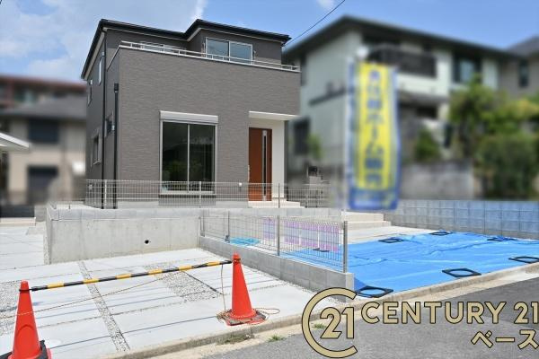 リーブルガーデン神功 ３号棟 ／新築一戸建の駐車場|■現地撮影写真■駐車スペース２台分完備！