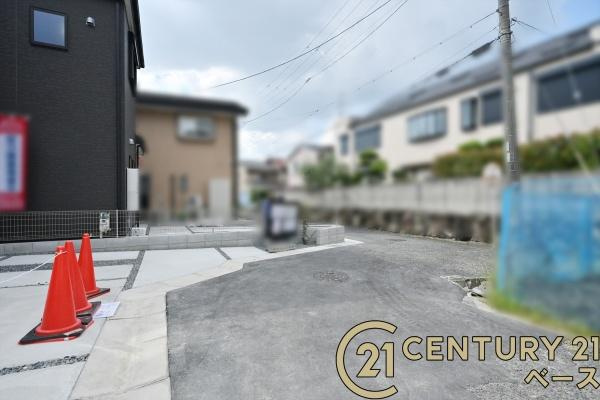 リーブルガーデン西木辻町 ３号棟 ／新築一戸建の前面道路含む現地写真|■現地撮影写真■お気軽にお問い合わせくださいませ！