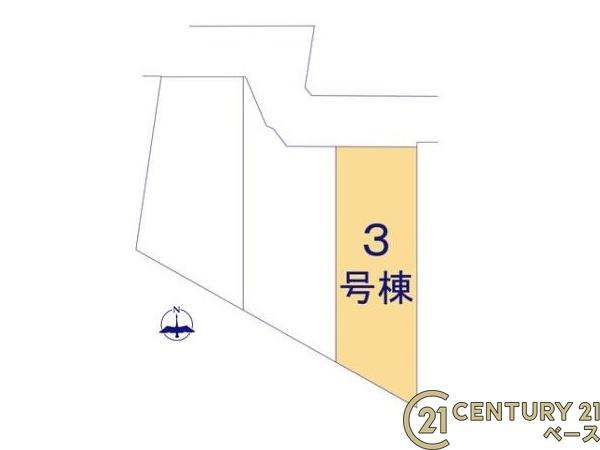 リーブルガーデン西木辻町 ３号棟 ／新築一戸建の区画図|■こちらの物件は３号棟です！■