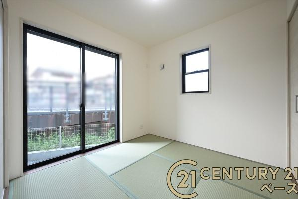 リーブルガーデン西木辻町 １号棟 ／新築一戸建の和室|■現地撮影写真■ほっこり落ち着ける和室！客間としてもご利用いただけます！