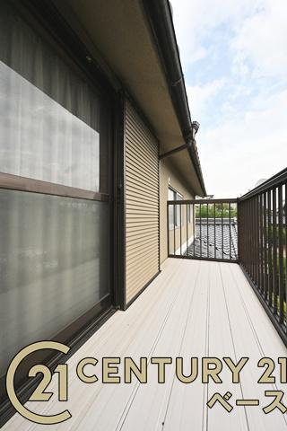 北葛城郡上牧町下牧２丁目の中古一戸建のバルコニー