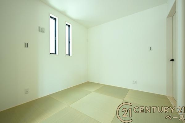 北葛城郡広陵町笠 ２号地 ／新築一戸建の和室|■現地撮影写真■ほっこり落ち着ける和室！客間としてもご利用いただけます！