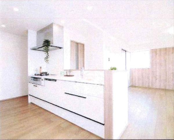 リバーサイド朝日のキッチン|食洗器を装備。