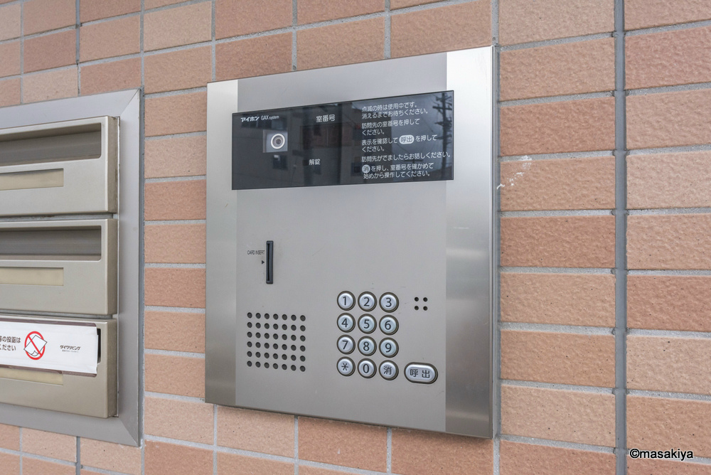 イーグル東口マンションのエントランス|オートロック