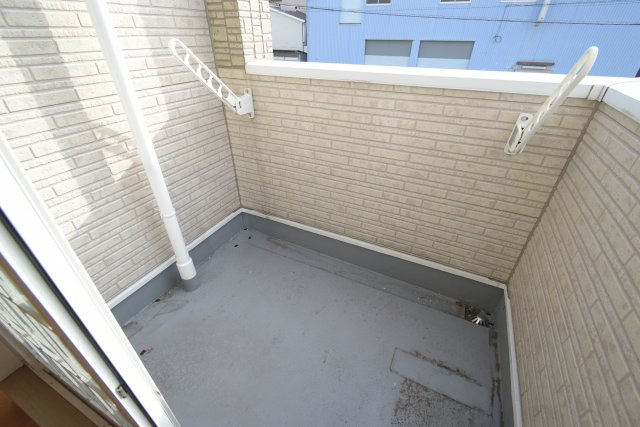 オリーベンハウスのバルコニー