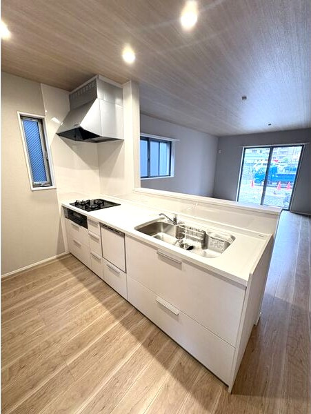 文教台貸家北棟のキッチン