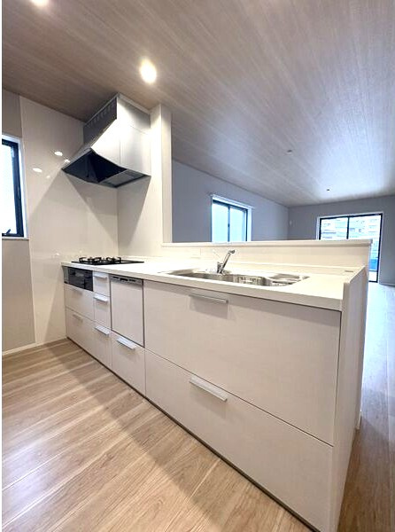 文教台貸家南棟のキッチン