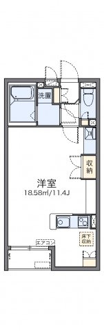 明石市大久保町谷八木のアパートの間取り|代表的な間取のため実際の間取とは異なる場合があります