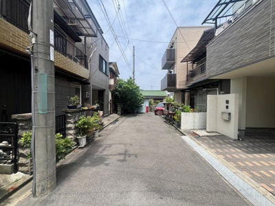 【前面道路含む現地写真】 | ■新規専任物件■高槻市清福寺町 ■建築条件無し土地
