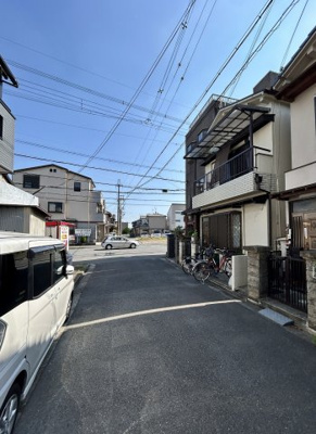 【前面道路含む現地写真】 | ■新規専任物件■高槻市清福寺町 ■建築条件無し土地