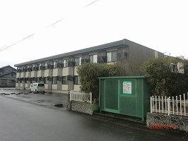 レオパレス清流Ⅱの外観|外観もきれいです
