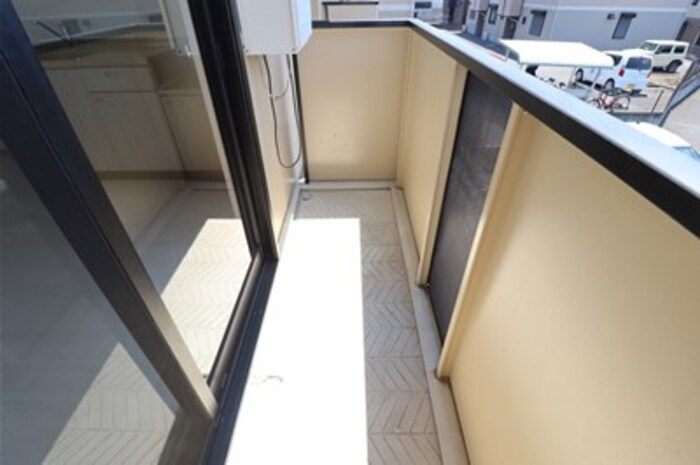 グリーンシャトル Ｄのバルコニー