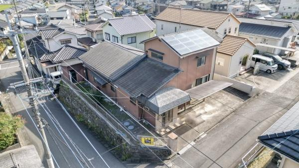 葛木　中古のその他|周辺の環境がご覧いただける航空写真。開放感のある角地ですね♪