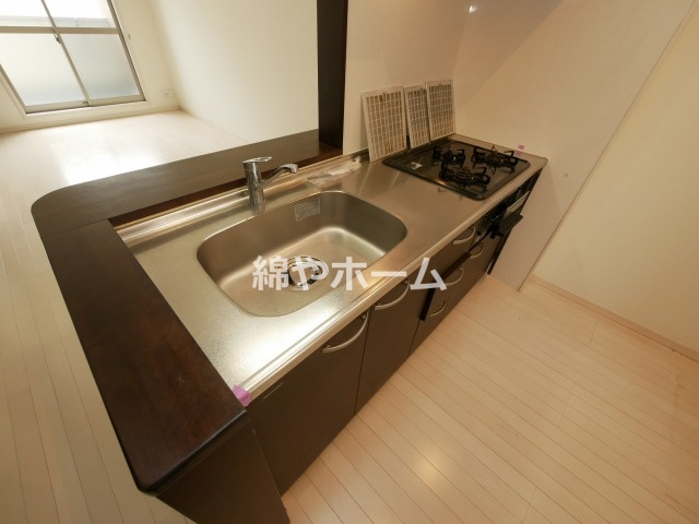 スプリング・ソナタのキッチン|お料理しやすいキッチンです