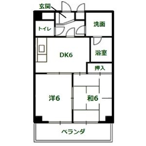エルグランデ味美の間取り
