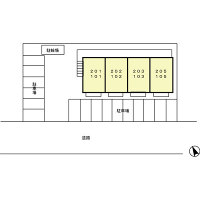 【区画図】 | ヴァンコートＶ