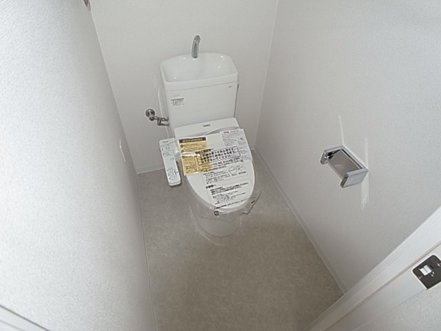 神戸市須磨区行幸町１丁目の賃貸マンションのトイレ|トイレ