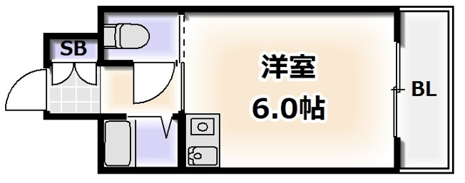 【間取り】 | サンキャドマスMinami堀江（サンキャドマス南堀江）