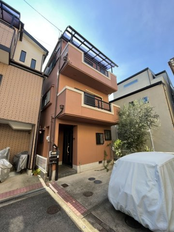 枚方市村野東町の前面道路含む現地写真