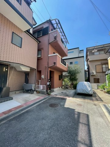 枚方市村野東町の前面道路含む現地写真