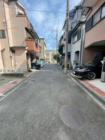枚方市村野東町の前面道路含む現地写真