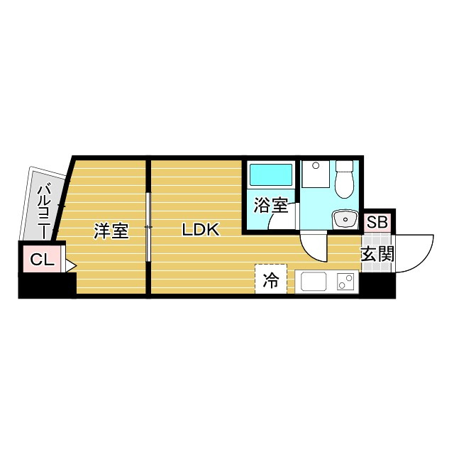 RIDGE江坂の間取り
