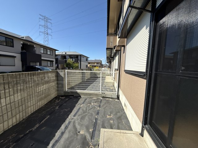 クレスト安室のバルコニー