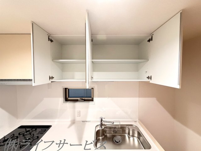 【キッチン】 | 田川１丁目新築戸建 | キッチン上部収納