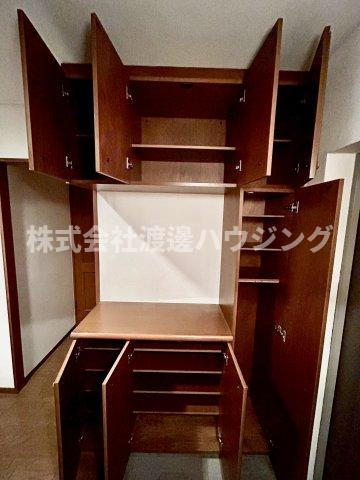 ジオ緑地公園二番館の収納|玄関収納