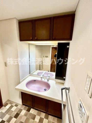 ジオ緑地公園二番館の洗面所