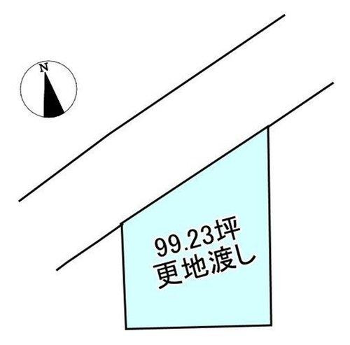 船木　売土地の区画図