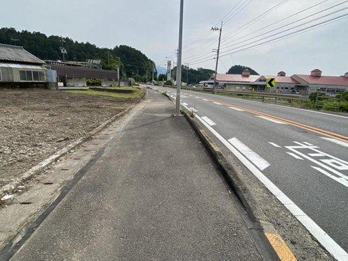 船木　売土地の前面道路含む現地写真|前面道路含む現地写真