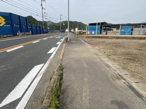 船木　売土地の前面道路含む現地写真|前面道路含む現地写真