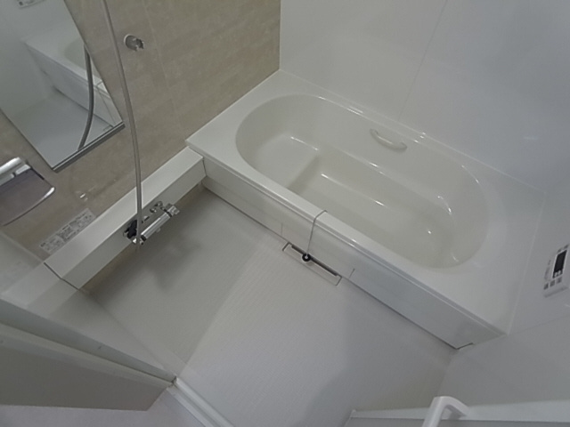 神戸市兵庫区中道通１丁目の賃貸マンションの浴室|追い焚き機能