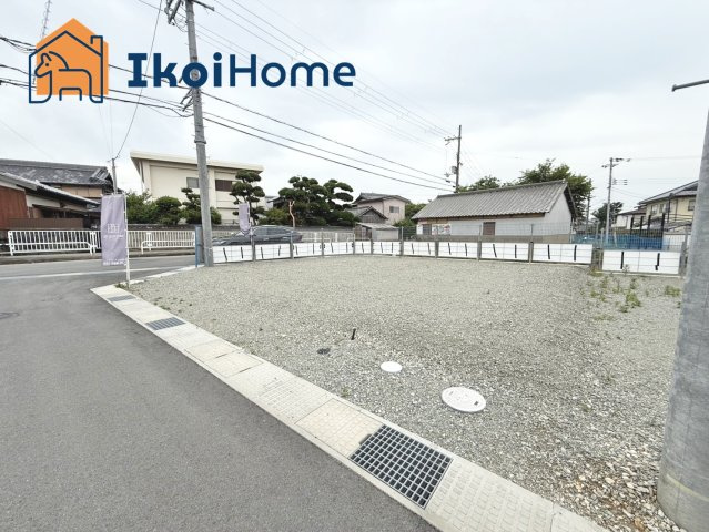 明石市魚住町長坂寺14号地　土地の前面道路含む現地写真|●年中無休：当日予約可●更地につき解体費用等不要で安心です。