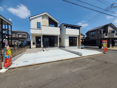 【前面道路含む現地写真】 | 藤沢市高倉2期 新築戸建 全2棟