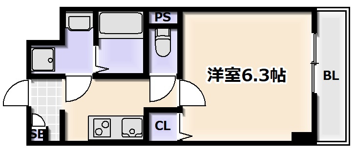 ウェルホームズ住吉大社の間取り