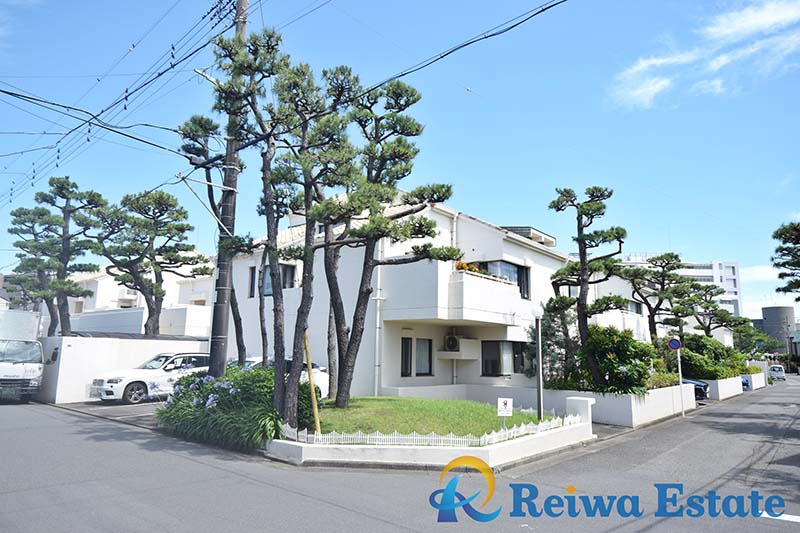 茅ヶ崎緑が浜ハイツの外観