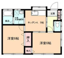【間取り】 | ２Ｋの間取り！