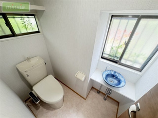 【トイレ】 | 庭付　P3台駐車可　内外手入れいれてます　中古　東道野辺6