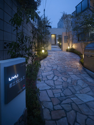 【エントランス】 | リブリ・都立大ヒルズ