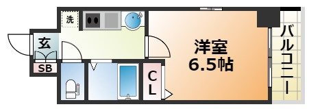 エステムコート神戸西Ⅲフロンタージュの間取り