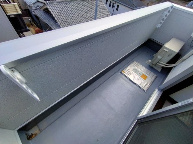 神戸市長田区房王寺町３丁目のアパートのバルコニー|バルコニー