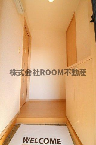 D’コート鷹尾のエントランス|建物の内部です