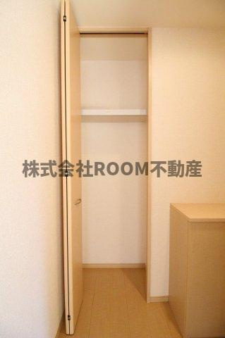 D’コート鷹尾の収納|専用の収納スペースです