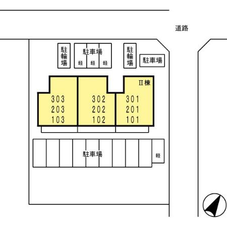 パレ・ロワイヤルⅡ棟の居間・リビング